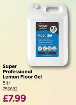Bestway Super Professional Lemon Floor Gel offer
