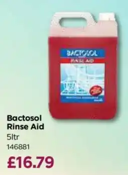 Bestway Bactosol rinse aid offer