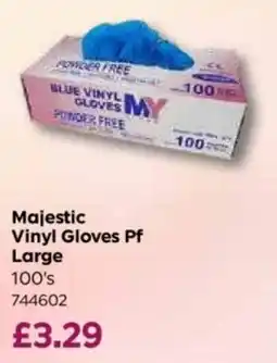 Bestway Majestic vinyl gloves pf offer