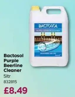 Bestway Bactosol purple beerline cleaner offer