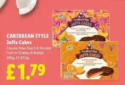 Lidl CARIBBEAN STYLE Jaffa Cakes offer