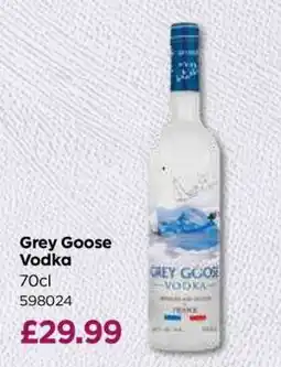 Bestway Grey Goose Vodka offer