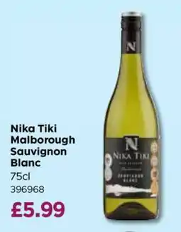 Bestway Nika Tiki Malborough Sauvignon Blanc offer