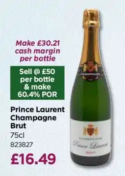 Bestway Prince Laurent Champagne Brut offer