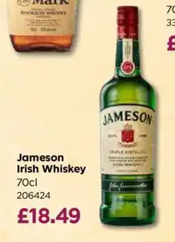Bestway Jameson Irish Whiskey offer