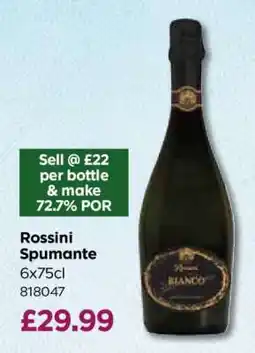 Bestway Rossini Spumante offer