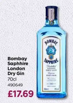 Bestway BOMBAY SAPPHIRE London Dry Gin offer