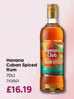 Bestway Havana Cuban Spiced Rum offer
