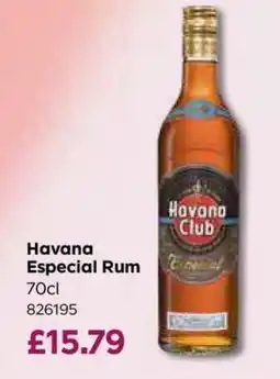 Bestway Havana Especial Rum offer