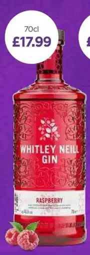 Bestway Whitley Neill Gin Raspberry offer