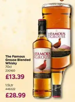 Bestway The Famous Grouse Blended Whisky 70cl offer