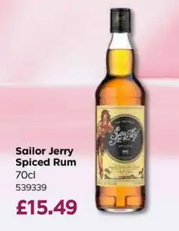 Bestway Sailor Jerry Spiced Rum offer
