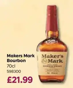 Bestway Makers Mark Bourbon offer