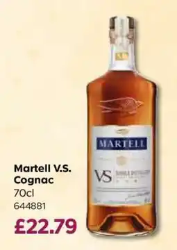 Bestway Martell V.S. Cognac offer