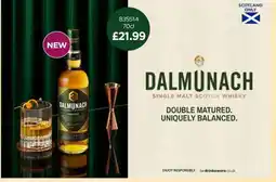 Bestway Dalmunach Single Malt Scotch Whisky offer