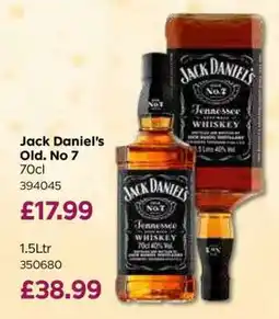 Bestway Jack Daniel's Old No.7 70cl offer