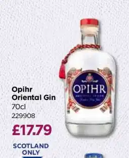 Bestway Opihr Oriental Gin offer