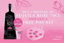 Bestway Tequila Rose 70cl offer