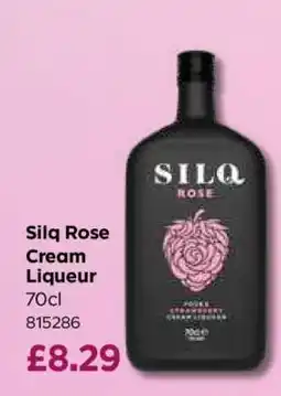 Bestway Silq Rose Cream Liqueur offer