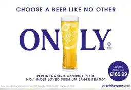 Bestway PERONI NASTRO AZZURRO offer