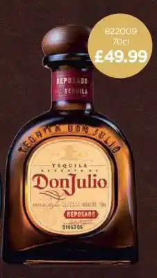 Bestway Don Julio Reposado Tequila offer
