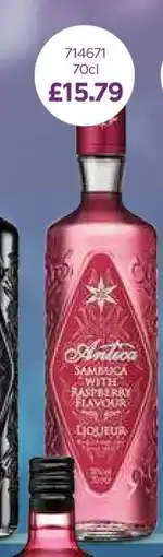 Bestway Antica Sambuca White Raspberry Flavour Liqueur offer