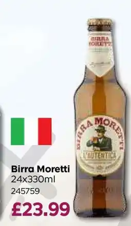 Bestway Birra Moretti offer