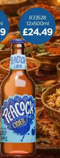 Bestway Peacock Cider offer