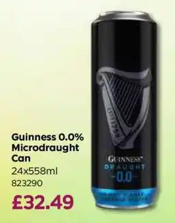 Bestway Guinness 0.0% Microdraught Can offer