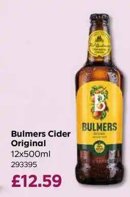 Bestway Bulmers Cider Original offer