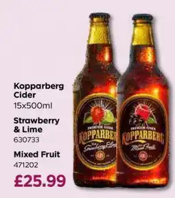 Bestway Kopparberg Cider offer
