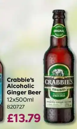 Bestway Crabbie’s Alcoholic Ginger Beer offer