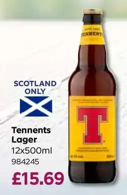 Bestway Tennents Lager offer