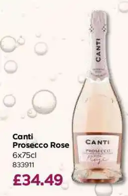 Bestway Canti Prosecco Rose offer