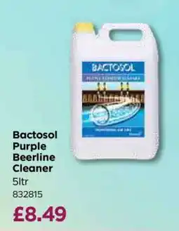 Bestway Bactosol Purple Beerline Cleaner offer