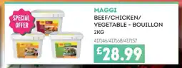 Bestway MAGGI BEEF/CHICKEN/VEGETABLE - BOUILLON 2KG offer