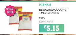 Bestway Nisha's Desicated Coconut - Medium/Fine offer