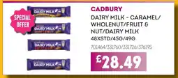 Bestway Cadbury Dairy Milk offer