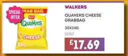 Bestway WALKERS QUAVERS CHEESE GRABBAG offer