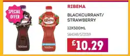 Bestway RIBENA BLACKCURRANT/STRAWBERRY offer