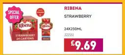 Bestway RIBENA STRAWBERRY offer