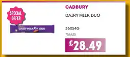 Bestway CADBURY DAIRY MILK DUO offer