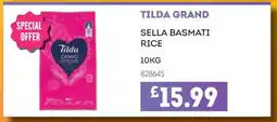 Bestway TILDA GRAND SELLA BASMATI RICE offer