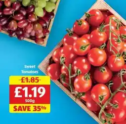 Aldi Sweet Tomatoes offer