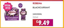 Bestway Ribena Blackcurrant offer