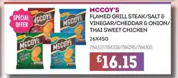 Bestway McCoy's Crisps offer