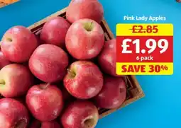 Aldi Pink Lady Apples offer