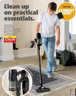 Aldi Cyclonic Stick Vacuum Cleaner offer