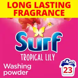Iceland Surf Tropical Lily Washing Powder 23 washes 1.15 kg offer
