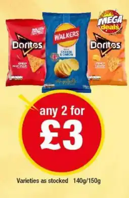 Premier Stores Walkers crisps offer